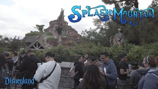 Last Day and Closure of Splash Mountain May 30 2023 4K POV Disneyland California [upl. by Yelsnia]