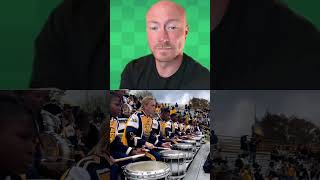 This Drum Line Band Destroys This Live Performance shorts reaction [upl. by Kcin]