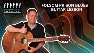 How to Play Folsom Prison Blues by Johnny Cash [upl. by Doralyn]