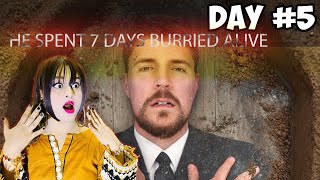 I Spent 7 Daye Buried Alive mrbeast [upl. by Halimak]