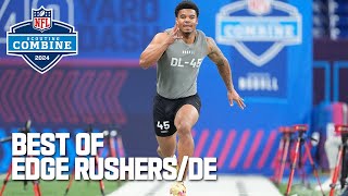 Best Workouts of EDGE RushersDE  2024 NFL Scouting Combine [upl. by Teodoor549]