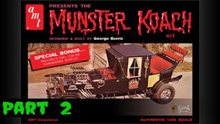 Building the 125 Scale Munster Koach Part 2 [upl. by Inohtna]