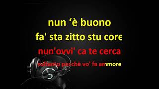 Mariarka Rea feat Tommy Riccio L uommen Comm a Chillo karaoke [upl. by Nelag]