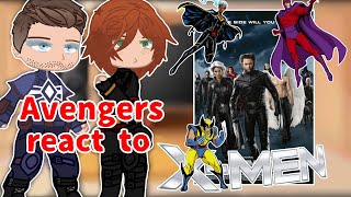 Avengers React to XMEN x Wolverine  Gacha Club  Full Video [upl. by Erdnaet]