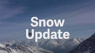 Snow Update  01102020 Rettenbachgletscher [upl. by Hairem]