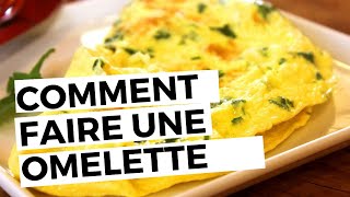 COMMENT FAIRE UNE OMELETTE  SIMPLE [upl. by Hali65]