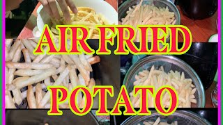 POTATO AIR FRY NO OIL FRYING GnewskieTV premierevideo premiere [upl. by Anirbes]