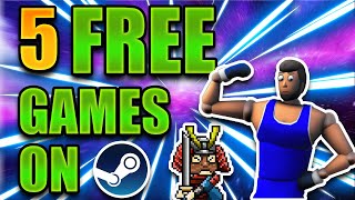 5 BEST Free Games On Steam You Should Try [upl. by Aniluap880]