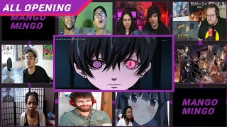 Kuroshitsuji ALL OPENING 13  REACTION MASHUP [upl. by Ihcelek]