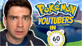 All Pokemon Youtubers In 60 Seconds shorts [upl. by Eimac]