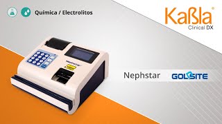 Kabla  Analizador Nephstar  Test HbA1c  GOLDSITE [upl. by Nylasor]