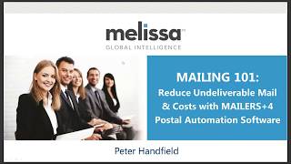 MAILING 101 Reduce UAA Mail amp Costs with Postal Automation Software [upl. by Urita]