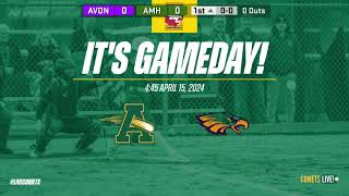 Amherst Comets vs Avon Eagles Softball [upl. by Ades]