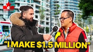 Asking People in Toronto What They Do For a Living📍Toronto  Canadian Income [upl. by Kelli]