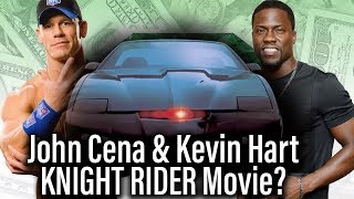 Knight Rider Movie Looking At John Cena And Kevin Hart [upl. by Sudnac]