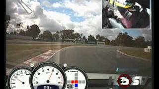 Video VBOX  Garth Tander Winton Lap in HSV E Series 2 [upl. by Sherwin]