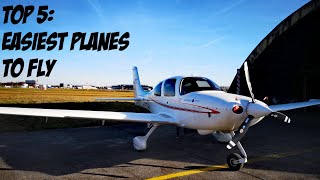 TOP 5 EASIEST Planes YOU Can Fly [upl. by Aushoj]