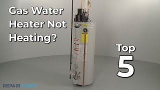 Gas Water Heater Not Heating — Gas Water Heater Troubleshooting [upl. by Anuqahs]