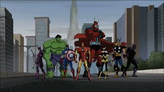 Avengers Earths mightiest heroes Theme Song Fight As One 1Hours [upl. by Llertniuq468]