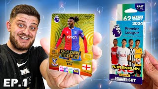 NEW SERIES EZES ELEVEN  Panini ADRENALYN XL Premier League 2024  EPISODE 1 Multiset [upl. by Niamor]