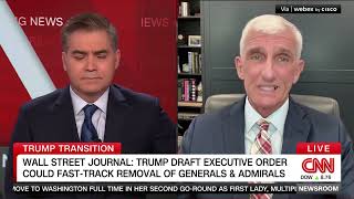 Lt General Mark Hertling US Army ret with Jim Acosta [upl. by Ayotan]