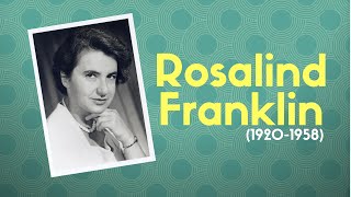 Whos Rosalind Franklin [upl. by Aninay]