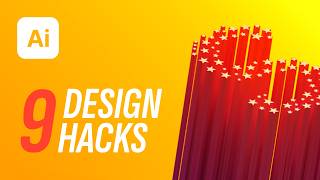 9 Adobe Illustrator Hacks for EyeCatching Designs [upl. by Eatnuahc97]