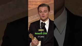 Leonardo DiCaprio Net worth evolution leonardodicaprio shorts starfam [upl. by Giacobo]