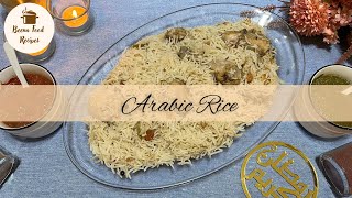 Arabic Rice  Chicken Arabic Rice  Arabic Cuisine [upl. by Pearla]