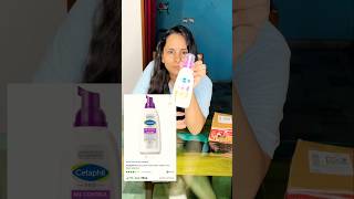 Cetaphill pro oil facewash cetaphil cetaphilcleanser unboxing flipkart shorts short [upl. by Sheeree]