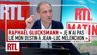 Raphaël Glucksmann  quotJe nai pas lié mon destin à Mélenchon vous connaissez nos divergencesquot [upl. by Ahsiekel]