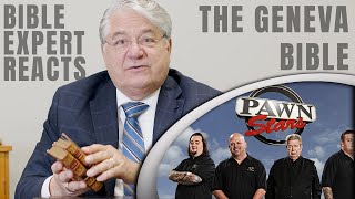 The Geneva Bible  Bible Expert Reacts To Pawn Stars [upl. by Daven]