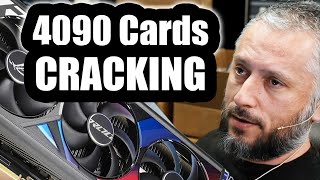 We received 19 cracked 4090 Cards for repair  Whos to Blame [upl. by Enilegnave605]