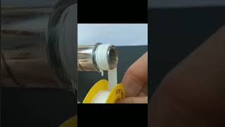 Proper Way to Apply TeflonTape  teflon coating [upl. by Nivej]