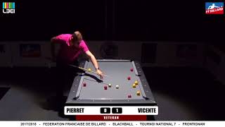 1718 FFB BLACKBALL TN 7 FINALE VETERAN PIERRET VS VICENTE [upl. by Trout]