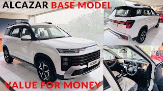 2024 Hyundai Alcazar Executive Detailed Review  ALCAZAR BASE MODEL VALUE FOR MONEY  Kartik Paal [upl. by Aggappora]