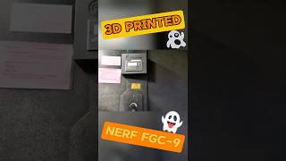 Nerf FGC9 spitting 9mm 🔥🔥🔥 3dprinting ghost [upl. by Lleon]