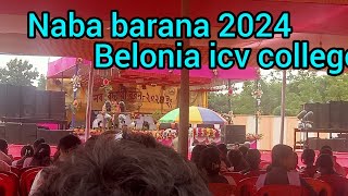 Belonia icv college ground Naba barana2024 programBijoyAnokofficialtu7sh [upl. by Lenwood500]