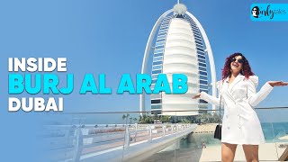 Inside Burj Al Arab Dubai Glimpse Into The Iconic Hotel’s Exclusive 90 Minute Tour  Curly Tales UAE [upl. by Hehre]