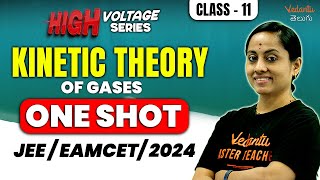 Kinetic Theory of Gases Class 11 One Shot  Physics Chapter 13  Vedantu Telugu  JEEEAMCET 2024 [upl. by Watson866]