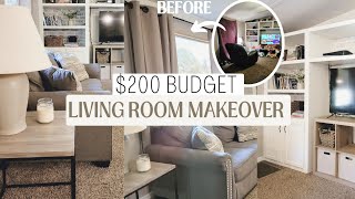 Extreme living room makeover on a budget  Budget friendly decor ideas Mobile home makeover [upl. by Billie]