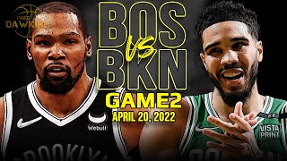 Boston Celtics vs Brooklyn Nets Game 2 Full Highlights  2022 ECR1 [upl. by Aloap]