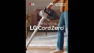 Nueva gama de aspiradoras LG CordZero™ Aspira hasta un 89 más ㎡ con 1 hora más de batería [upl. by Maribelle]