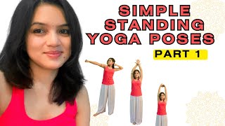 SIMPLE Standing Asana for everyday practice  Part 1  YOGA Daily  Vedic Yoga Lifestyle [upl. by Ylelhsa]