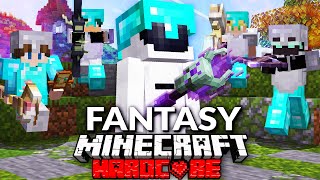 100 Players Simulate a Minecraft Fantasy Tournament [upl. by Eibrab]