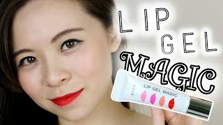 KOSE LIP GEL MAGIC \\ Test Demo amp First Impressions \\ JQLeeJQ [upl. by Enram]