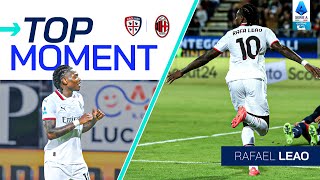 Rafa Leao Comes Back With a Bang  Top Moment  CagliariMilan  Serie A 202425 [upl. by Hutchins]