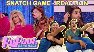 Snatch Game  BRAZIL REACTION  RuPauls Drag Race  Season 13 [upl. by Abercromby]