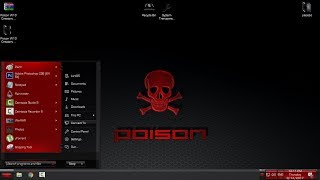 Windows 10 custom theme Red Poison [upl. by Akema]