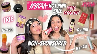 Shopped from Nykaa sale😍❤️NonSponsored  Try on haul🌷 Everything under 1500🌸❤️Yashasvi Rajpoot [upl. by Aigneis]